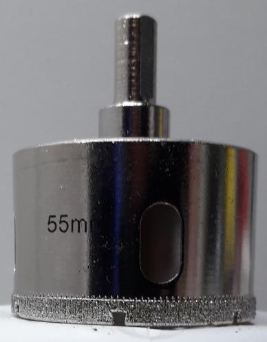 AMS glasboor 55mm